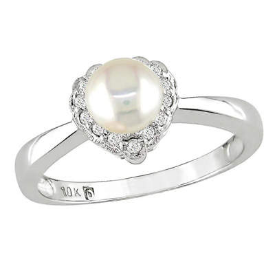 Pearl Engagement Rings and Pearl Wedding Rings Info